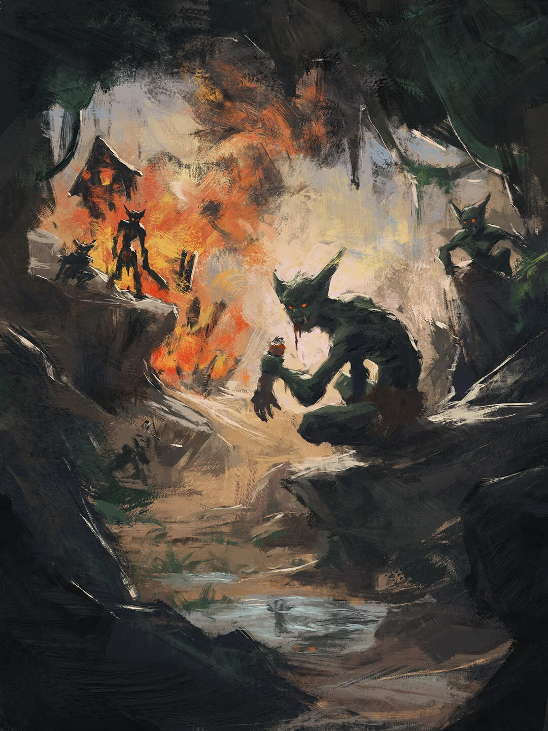 The Hungering Goblins - Painting Practice